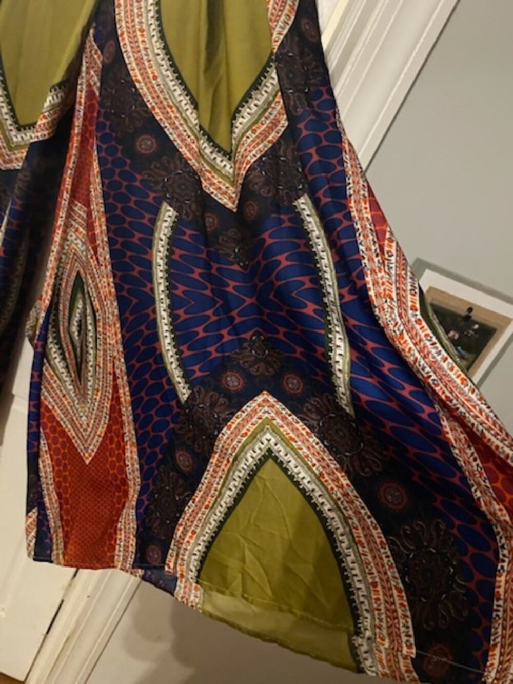 Gracia size large palazzo pants, silky - Picture 5 of 7